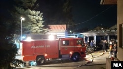 Пожарът е избухнал около 9 часа вечерта в сряда в болница в Тетово.