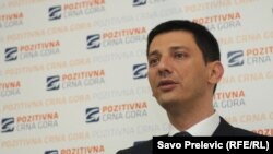 Lider Pozitivne Crne Gore Darko Pajović