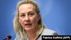 Alice Wells, the top U.S. State Department official for South Asia, called on India to ease restrictions in Kashmir.