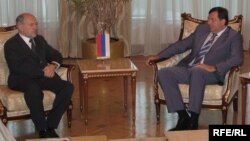 Visoki predstavnik Valentin Inzko i predsjednik RS Milorad Dodik tokom jednog od susreta u Banjaluci