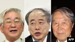 Тосіхіде Масукав, Макото Кобаясі та Йоітіро Намбу лауреати Нобелівської премії з фізики 2008 року 