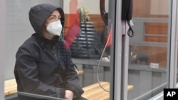 Novinarka RSE Alsu Kurmaševa u sudnici u Kazanu, Rusija, 20. oktobra 2023.
