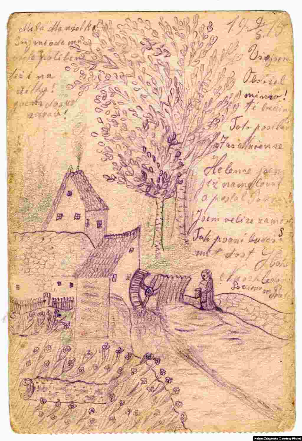 &bdquo;Iubita mea soție, îți trimit sărutări ție și copiilor! Sînt încă teafăr!&rdquo;