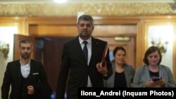 Liderul interimar al PSD, Marcel Ciolacu 