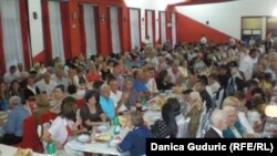 Zajednička iftarska večera u okviru projekta "Bratstvo bez granica", Priboj