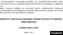 Hotărârea pentru scneariile privind redeschiderea școlilor