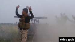 Фаллужадагы ирак армиясынын аскери