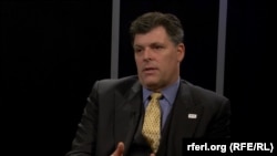 Brock Bierman, în studioul Europei Libere