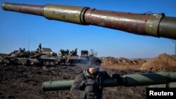 Ukrajinski vojnik u regiji Donjecka