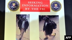 Фотографии двух подозреваемых в организации теракта в Бостоне