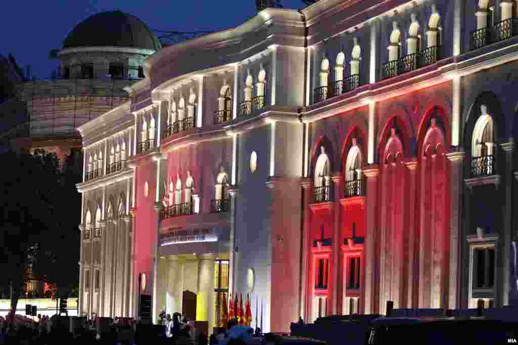 Прослава на 20-годишнината од независноста на Македонија.