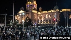 Forcat policore në Beograd më 2 nëntor.