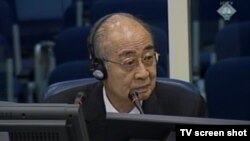 Jasuši Akaši tokom svjedočenja 25. travnja 2013.