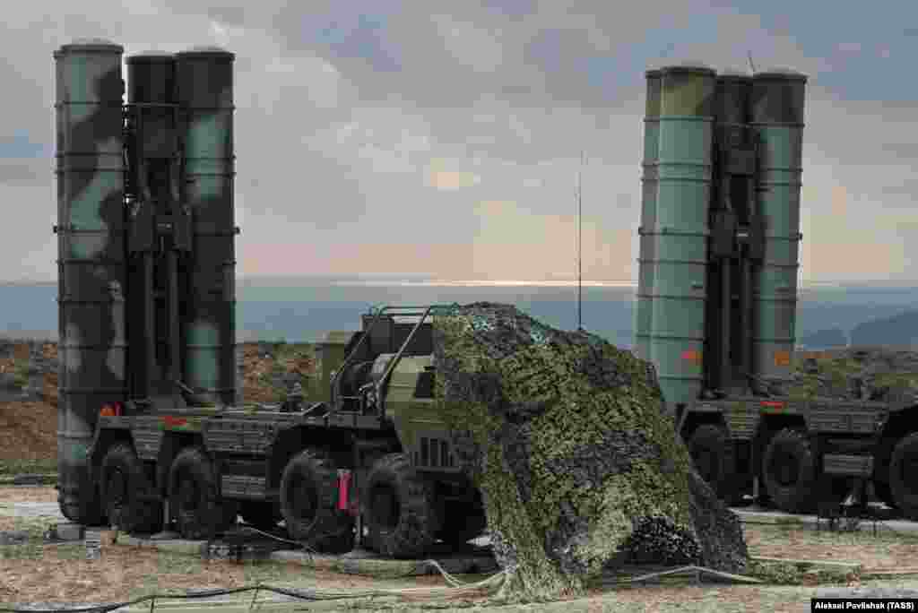 Российская зенитная ракетная система большой и средней дальности С-400 «Триумф», 14 января 2017 года