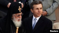 Бидзина Иванишвили и Илия Второй (архивное фото)