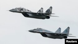 Украински изтребители МиГ-29 (илюстративна снимка).