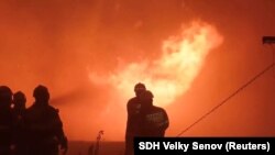 "Чехиялык Швейцария" улуттук паркындагы өрт. Чехия. 26-июль, 2022-жыл