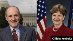 Сенаторы Джеймс Риш и Джин Шахин