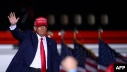 Donald Trump se suočava sa više istraga. Pennsylvania, 5. 11. 2022.