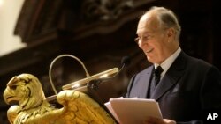 Карим Ага Хан IV в Гарвардском университете. 2015 год