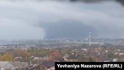 Дим після російського удару по Запоріжжю (архівне фото)