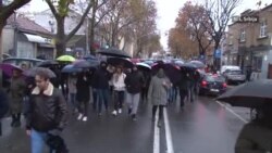 Protestna blokada puteva i na jugu Srbije