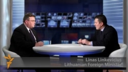 Lithuanian Foreign Minister Says Moscow Holds Key To Ukraine Crisis