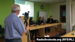 Вікторія Шилова під час зустрічі у Празі