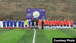 Ош шаарындагы футболдук турнир. 25-март, 2021-жыл.