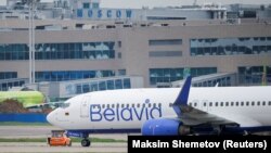 Літак «Белавіа» приземлився в Москві, 28 травня 2021 року