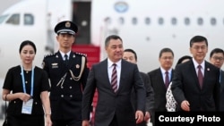 Садыр Жапаров Кытайга 31-августта барды. 