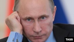 Президент Росії Володимир Путін, Ново-Огарьово, 25 червня 2014 року