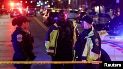 Поліція на місці стрілянини у Вашингтоні, 21 травня 2025 року