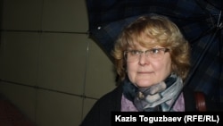 "Адил сөз" фондунун координатору Елена Малыгина. 28-май, 2018-жыл.