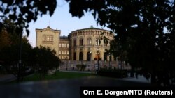 Zgrada Parlamenta Norveške u Oslu, ilustrativna fotografija, novembar 2020. 