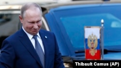 Президент Росії Володимир Путін. Париж, 9 грудня 2019 року