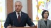 Preşedintele Igor Dodon şi ex-prim-ministra Maia Sandu. 11 iunie 2019