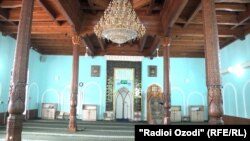 Мечеть в Душанбе, 26 января 2021 года