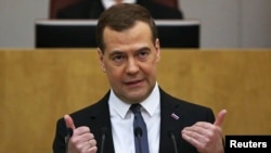 Глава правительства РФ Дмитрий Медведев