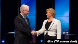 Ivo Josipović i Kolinda Grabar Kitarović