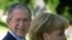 Američki predsjednik George W. Bush i njemački kancelar Angela Merkel