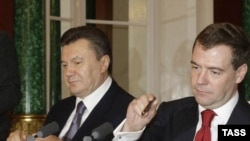 Медведеву и Януковичу предстоит вновь договариваться о газе.