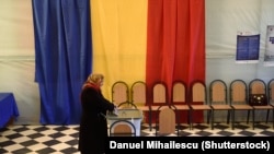 La o secție de votare în Moldova