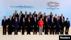 Liderët në samitin e G20-ës