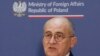 Ministri i Jashtëm i Polonisë, Zbigniew Rau.