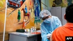 Алматыдагы эмдөө пункту