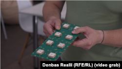 «Комета-М» – завадозахищена антена супутникової навігації російського виробництва, яка також часто зустрічається у БПЛА типу «Шахед»