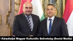 Brenzovics László Orbán Viktor magyar miniszterelnökkel