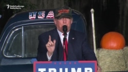 Trump And Clinton Spar On The Campaign Trail