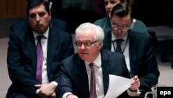 Постоянный представитель России в ООН Виталий Чуркин